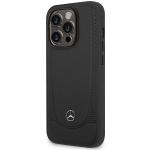 Carcasa Mercedes Leather Urban Line cu MagSafe compatibila cu iPhone 14 Pro, Negru 3 - lerato.ro