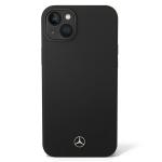 Carcasa Mercedes Silicone Line cu MagSafe compatibila cu iPhone 15 / 14 / 13, Negru 2 - lerato.ro