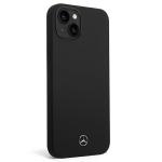 Carcasa Mercedes Silicone Line cu MagSafe compatibila cu iPhone 15 / 14 / 13, Negru 4 - lerato.ro