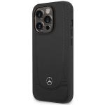 Carcasa Mercedes Leather Urban Line cu MagSafe compatibila cu iPhone 14 Pro Max, Negru 3 - lerato.ro