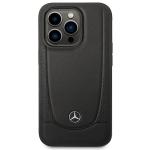 Carcasa Mercedes Leather Urban Line cu MagSafe compatibila cu iPhone 14 Pro Max, Negru 2 - lerato.ro