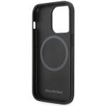 Carcasa Mercedes Leather Urban Line cu MagSafe compatibila cu iPhone 14 Pro Max, Negru 8 - lerato.ro