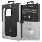 Carcasa Mercedes Leather Urban Line cu MagSafe compatibila cu iPhone 14 Pro Max, Negru 9 - lerato.ro