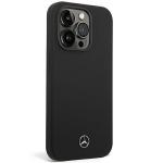 Carcasa Mercedes Silicone Line cu MagSafe compatibila cu iPhone 14 Pro Max, Negru 4 - lerato.ro