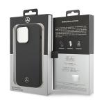 Carcasa Mercedes Silicone Line cu MagSafe compatibila cu iPhone 14 Pro Max, Negru 5 - lerato.ro