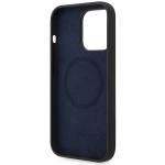Carcasa Mercedes Silicone Stars Pattern cu MagSafe compatibila cu iPhone 15 Pro, Negru 8 - lerato.ro