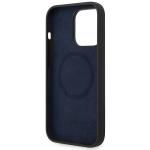 Carcasa Mercedes Silicone Stars Pattern cu MagSafe compatibila cu iPhone 15 Pro Max, Negru 8 - lerato.ro