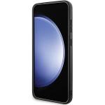 Carcasa Mercedes Leather Textured and Plain cu MagSafe compatibila cu Samsung Galaxy S24 Plus, Negru 6 - lerato.ro