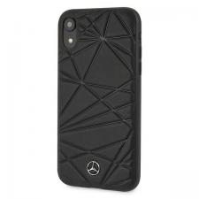 Huse si carcase iPhone XR, Carcasa Mercedes Pattern Line Twister compatibila cu iPhone XR, Negru, lerato.ro