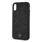 Carcasa Mercedes Pattern Line Twister compatibila cu iPhone XR, Negru 4 - lerato.ro