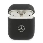 Carcasa Mercedes Electronic Line compatibila cu Apple AirPods 1 / 2, Negru 2 - lerato.ro