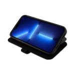 Carcasa Mercedes Leather Wave Pattern compatibila cu iPhone 15 Pro, Negru 7 - lerato.ro
