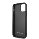 Carcasa Mercedes Wood Line Rosewood compatibila cu iPhone 11 Pro Max, Maro 5 - lerato.ro