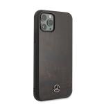 Carcasa Mercedes Wood Line Rosewood compatibila cu iPhone 11 Pro Max, Maro 6 - lerato.ro