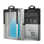 Carcasa Mercedes Transparent Line compatibila cu iPhone 12 Pro Max, Albastru 9 - lerato.ro