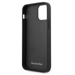 Carcasa Mercedes Leather Stars Pattern compatibila cu iPhone 12 Pro Max, Negru 8 - lerato.ro