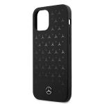 Carcasa Mercedes Silicone Stars Pattern compatibila cu iPhone 12 Pro Max, Negru 7 - lerato.ro