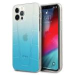 Carcasa Mercedes Transparent Line compatibila cu iPhone 12 / 12 Pro, Blue 4 - lerato.ro