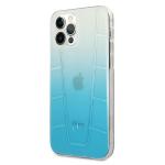 Carcasa Mercedes Transparent Line compatibila cu iPhone 12 / 12 Pro, Blue 3 - lerato.ro