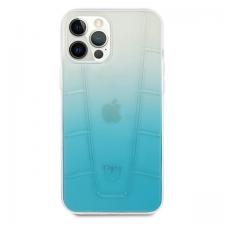 Carcasa Mercedes Transparent Line compatibila cu iPhone 12 / 12 Pro, Blue