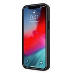 Carcasa Mercedes Leather Stars Pattern compatibila cu iPhone 12 / 12 Pro, Negru 6 - lerato.ro