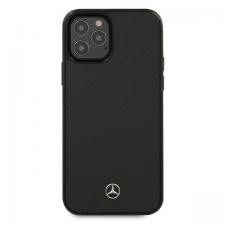 Carcasa Mercedes Dynamic Line Carbon compatibila cu iPhone 12 / 12 Pro, Negru