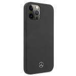 Carcasa Mercedes Silicone Line compatibila cu iPhone 12 / 12 Pro, Gri 5 - lerato.ro