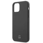 Carcasa Mercedes Silicone Line compatibila cu iPhone 12 / 12 Pro, Gri 8 - lerato.ro