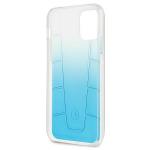 Carcasa Mercedes Transparent Line compatibila cu iPhone 12 Mini, Albastru 7 - lerato.ro