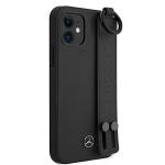 Carcasa Mercedes Strap Line compatibila cu iPhone 12 Mini, Negru 5 - lerato.ro