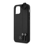 Carcasa Mercedes Strap Line compatibila cu iPhone 12 Mini, Negru 7 - lerato.ro