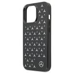 Carcasa Mercedes Silver Stars Pattern compatibila cu iPhone 13 Pro / 13, Negru 7 - lerato.ro