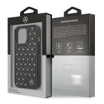 Carcasa Mercedes Silver Stars Pattern compatibila cu iPhone 13 Pro / 13, Negru 9 - lerato.ro
