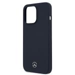 Carcasa Mercedes Silicone Line compatibila cu iPhone 13 Pro / 13, Navy Blue 7 - lerato.ro