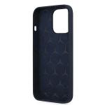 Carcasa Mercedes Silicone Line compatibila cu iPhone 13 Pro / 13, Navy Blue 8 - lerato.ro
