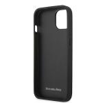 Carcasa Mercedes Leather Perforated Area compatibila cu iPhone 13, Negru 8 - lerato.ro
