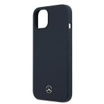 Carcasa Mercedes Silicone Line compatibila cu iPhone 13, Navy Blue 6 - lerato.ro