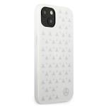 Carcasa Mercedes Silver Stars Pattern compatibila cu iPhone 13 Mini, Alb 5 - lerato.ro