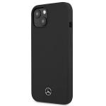 Carcasa Mercedes Silicone Line compatibila cu iPhone 13 Mini, Negru 3 - lerato.ro