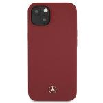Carcasa Mercedes Silicone Line compatibila cu iPhone 13 Mini, Rosu 2 - lerato.ro