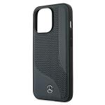 Carcasa Mercedes Leather Perforated Area compatibila cu iPhone 13 Pro Max, Navy Blue 7 - lerato.ro