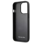 Carcasa Mercedes Leather Stars Pattern compatibila cu iPhone 13 Pro Max, Rosu 8 - lerato.ro