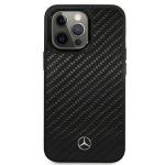 Carcasa Mercedes Carbon Dynamic Line compatibila cu iPhone 13 Pro Max, Negru 2 - lerato.ro
