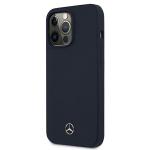 Carcasa Mercedes Silicone Line compatibila cu iPhone 13 Pro Max, Navy Blue 3 - lerato.ro