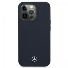 Carcasa Mercedes Silicone Line compatibila cu iPhone 13 Pro Max, Navy Blue