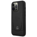 Carcasa Mercedes Leather Urban compatibila cu iPhone 14 Pro, Negru 3 - lerato.ro