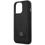 Carcasa Mercedes Leather Urban compatibila cu iPhone 14 Pro, Negru 7 - lerato.ro