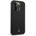 Carcasa Mercedes Silicone Line compatibila cu iPhone 14 Pro, Negru 4 - lerato.ro