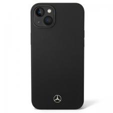 Carcasa Mercedes Silicone Line compatibila cu iPhone 14 Plus / 15 Plus, Negru