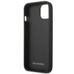 Carcasa Mercedes Leather Urban compatibila cu iPhone 15 / 14 / 13, Negru 8 - lerato.ro